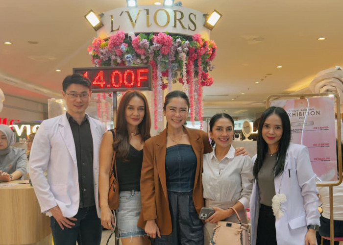 L’VIORS Beauty Clinic Sukses Pameran Perdana di 23 Paskal, Jadi Sorotan dan Viral di Media Sosial