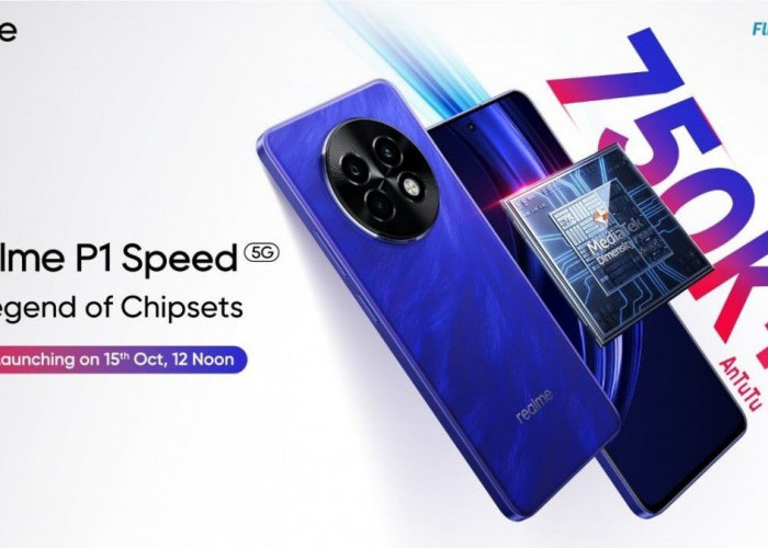 realme P1 Speed 5G akan Rilis 15 Oktober 2024, Tawarkan Performa Unggul dengan Skor AnTuTu Fantastis?