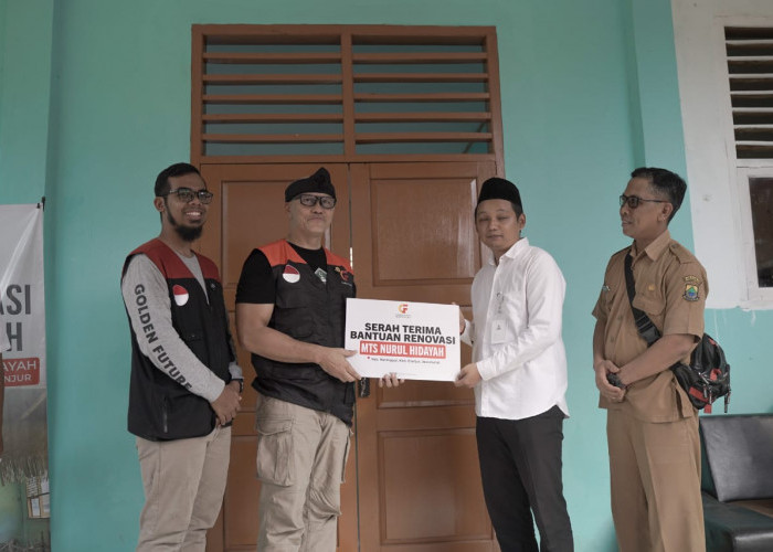 Sebar Manfaat dan Edukasi: Golden Future Indonesia Dukung Pendidikan di Pelosok Jawa Barat
