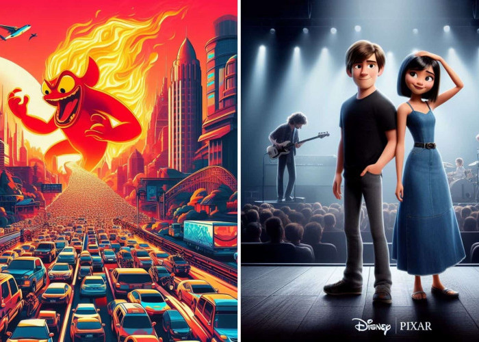 Cara Mudah Membuat Poster Disney Pixar yang Lagi Viral 