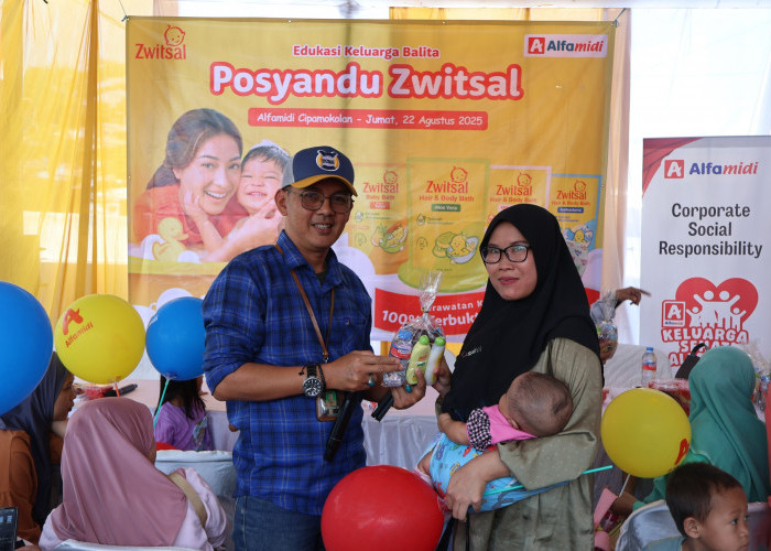 Peduli Tumbuh Kembang Anak, Alfamidi-Zwitsal Gelar Aksi Sehat 1.000 HPK di Bandung