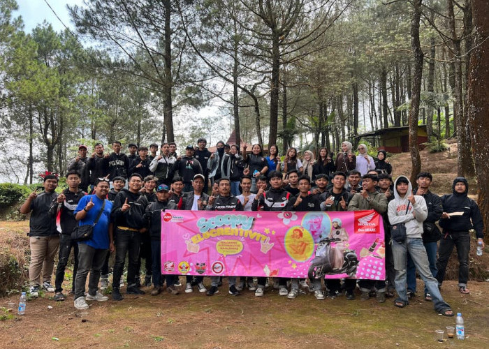 Honda Scoopy Majalengka Meriahkan Gelaran Scoopy Velocreativity