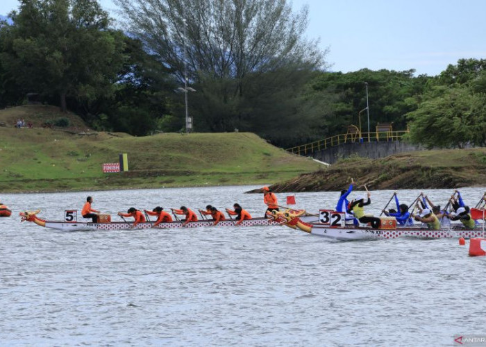 Tim Dayung Jawa Barat Melaju ke Final Perahu Naga PON Aceh-Sumut 2024   