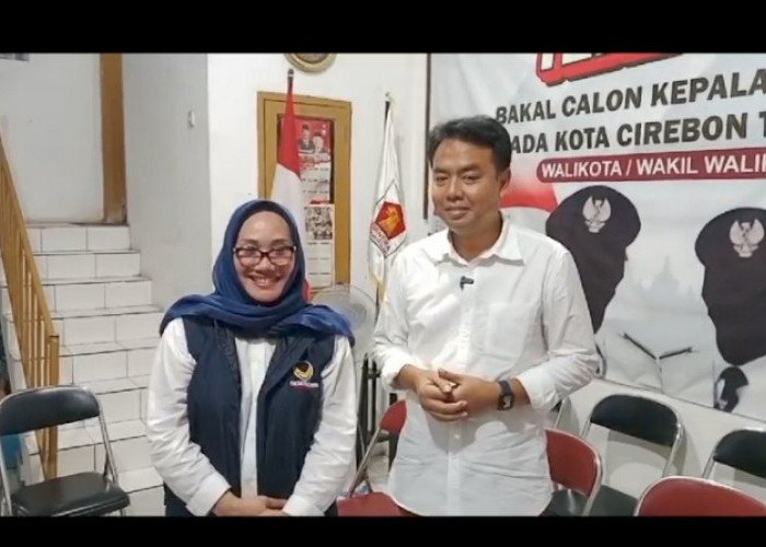 Pasangan Eti - Suhendrik Resmi Diumumkan untuk Maju dalam Pilkada Kota Cirebon 2024   