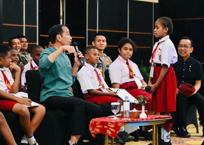 Pertanyaan dari Anak SD ke Presiden Jokowi: Kenapa Ibu Kota tidak Dipindah ke Papua
