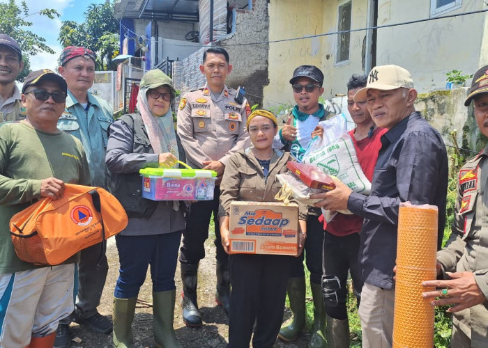 Banjir dan Longsor Terjang 9 Desa di Ciparay, Forkopimcam Lakukan Assessment