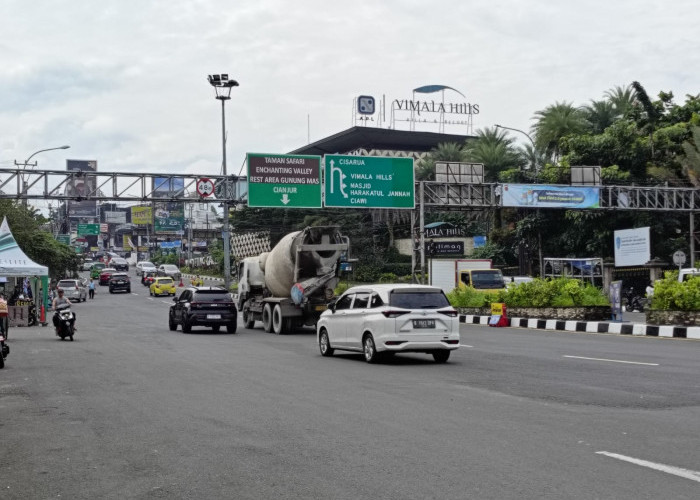 Satlantas Polres Bogor: Arus Lalu Lintas Puncak Landai