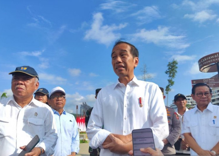 Prabowo Ingin Percepat Pembangunan IKN, Jokowi Serahkan Keputusan kepada Presiden Baru   