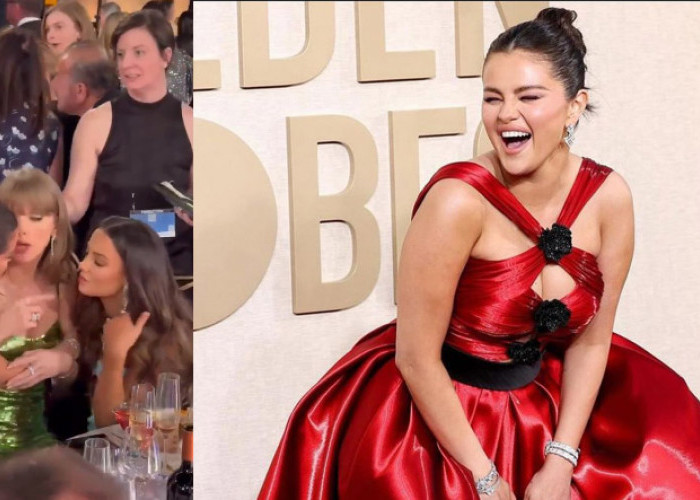 Selena Gomez Bantah Bergosip dengan Taylor Swift Bicarakan Chalamet di Golden Globes