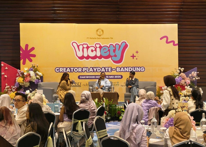 Creator Playdate Vici Society Ramaikan Bandung, Ratusan Kreator Konten Belajar Bangun Personal Branding