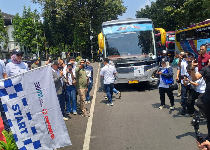 Mudik Gratis DEFEND ID 2026 Berangkatkan 1.657 Pemudik dari Bandung, 34 Bus Disiapkan ke Berbagai Kota