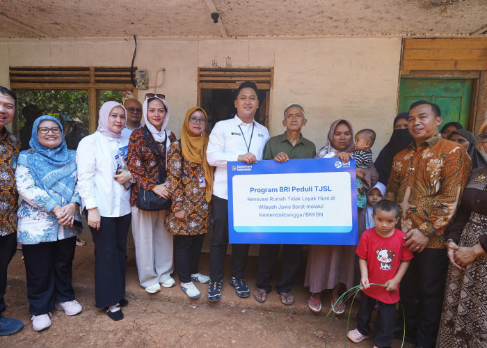 ​Perluas Dukungan Program GENTING BKKBN, BRI Peduli Lanjutkan Renovasi Rumah Tidak Layak Huni di Ciamis