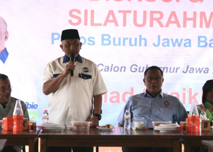 Cagub Jabar Ahmad Syaikhu Janjikan Kesejahterahan Buruh, Tidak Akan Ada Lagi Upah di Bawah UMR