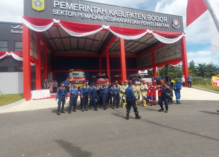 Sektor Damkar Babakan Madang Mampu Tangani Dua Wilayah