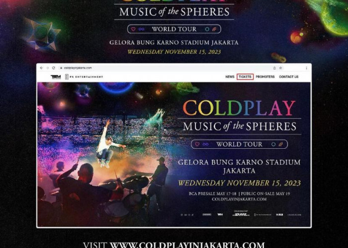 Gokil! War Tiket Konser Coldplay di Indonesia Berlangsung Sengit, Kategori Termahal Sold Out Hanya 6 Menit