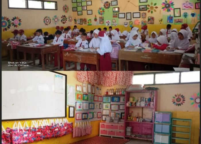Siswa SDN Cipanas Cisarua KBB Sulap Barang Bekas Jadi Karya Indah: Ada Celengan Hingga Tempat Tisu 