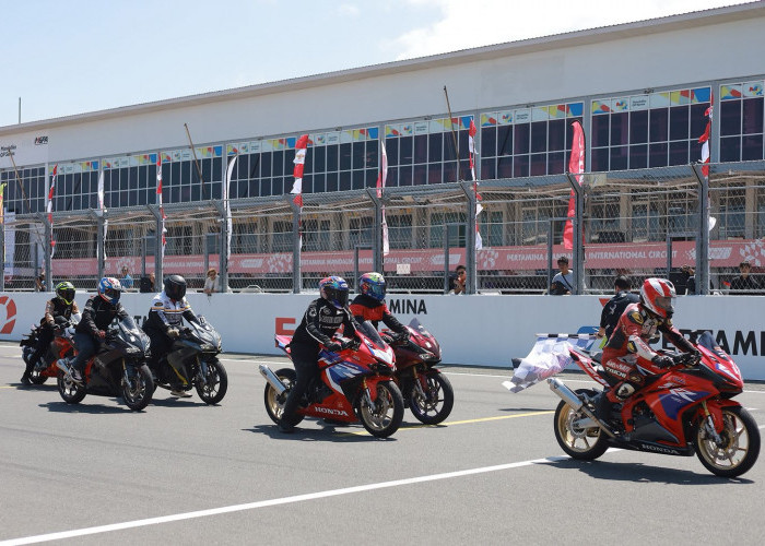 Bikers Jawa Barat Meriahkan Honda Trackday di Sirkuit Mandalika