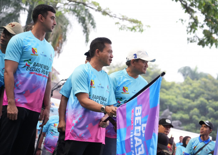 Lepas Bapenda Bedas Run, KDS Ajak Warga Tingkatkan Kepatuhan Pajak