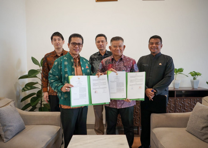 Teken Nota Kesepakatan, Pemkab Bandung dan Badan Bank Tanah Sinergi Optimalisasi Lahan