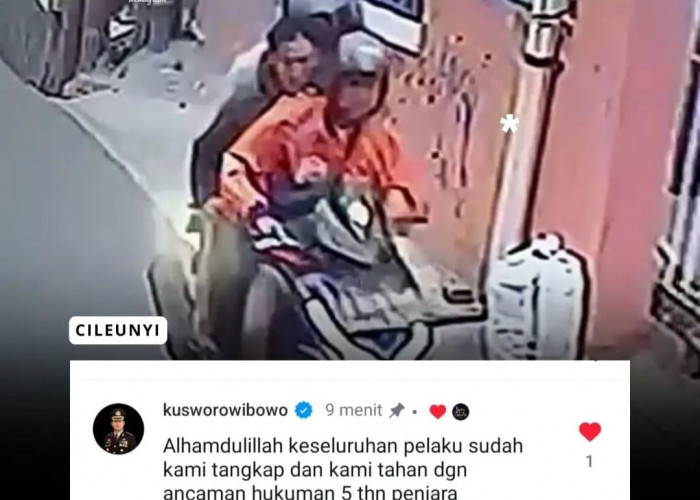 Polisi Ringkus Tiga Pelaku Pembacokan di Cileunyi Bandung: Terancam 5 Tahun Penjara  