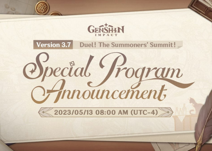 Catat Tanggalnya! Genshin Impact Hadirkan Kembali Livestream versi 3.7