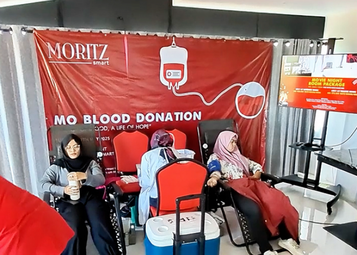 Moritz Smart Bandung Gelar Donor Darah: Wujud Kepedulian Lewat Aksi 'A Drop of Blood, A Life of Hope'