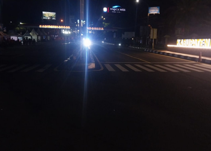 Jalur Puncak Bogor Ditutup