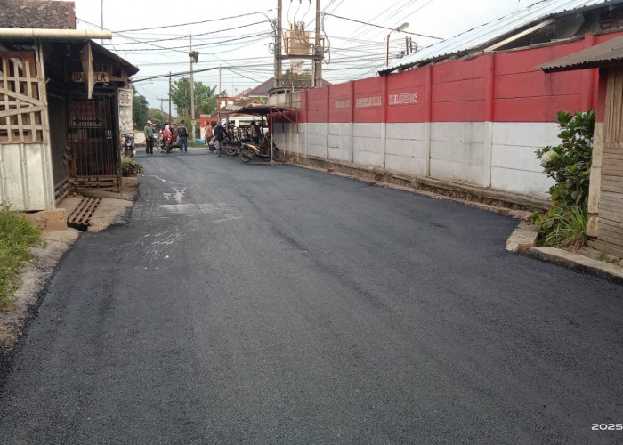 Warga Margamukti Apresiasi Bupati Kang DS, 13 Titik Jalan Terbangun dari Bonus Panas Bumi