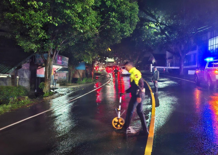 Satlantas Polres Bogor Periksa Sopir Angkot yang Tabrak Penyebrang Jalan di Puncak