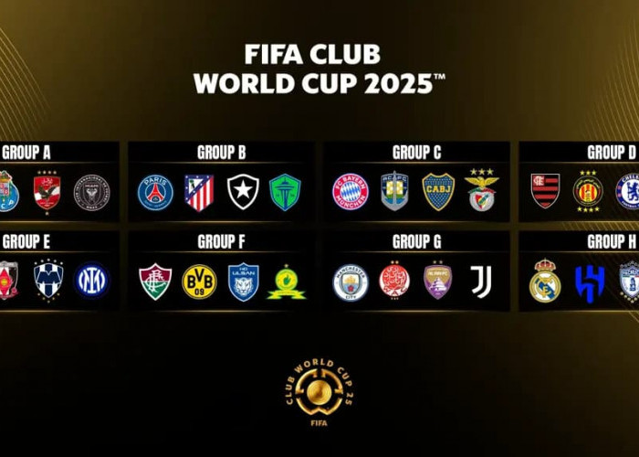 Hasil Undian Grup Piala Dunia Antarklub 2025, City dan Juventus di Grup Maut