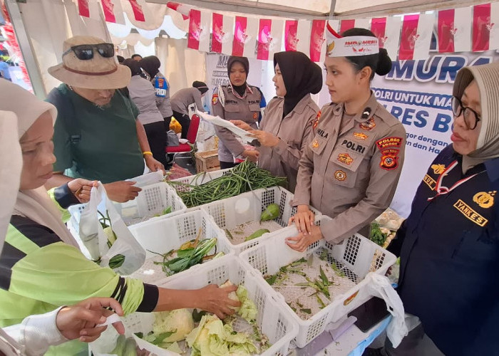 Polres Bogor Adakan GPM, Warga: Terbantu Banget