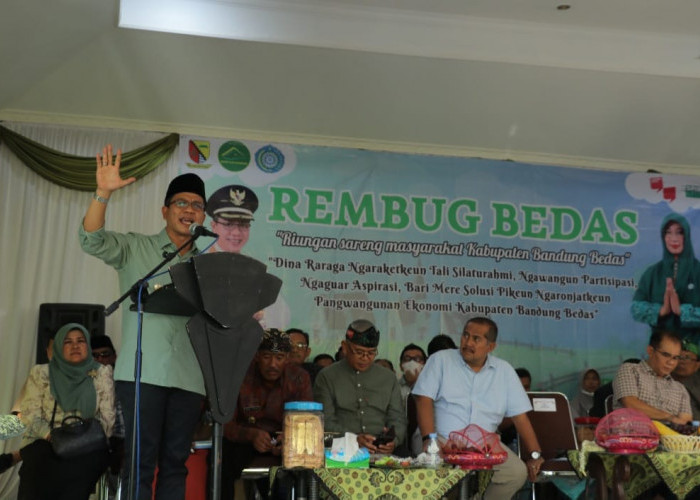 Kang DS Ungkap Strategi Penanganan Banjir di Kabupaten Bandung: Bangun Enam Titik Danau Buatan 