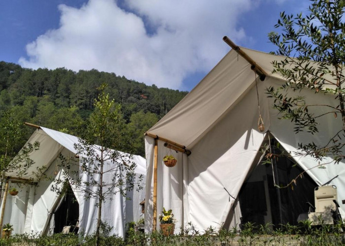 Glamping Murah Meriah di Maribaya Glamping Tent, Cocok Buat Liburan Keluarga
