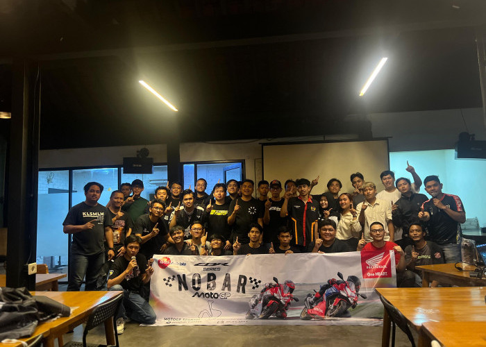 Nobar MotoGP CBR Series, Perkuat Silaturahmi Komunitas CBR di Bandung