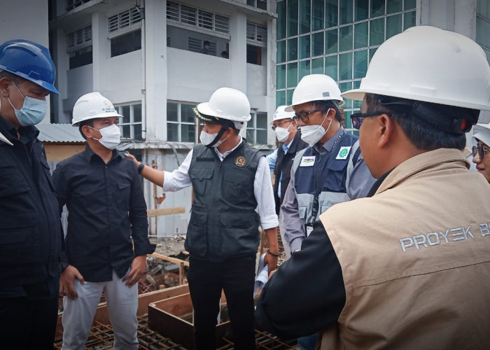 Lakukan Sidak, Dewan Wanti-Wanti Pembangunan Blok I dan IV RSUD Kota Bogor
