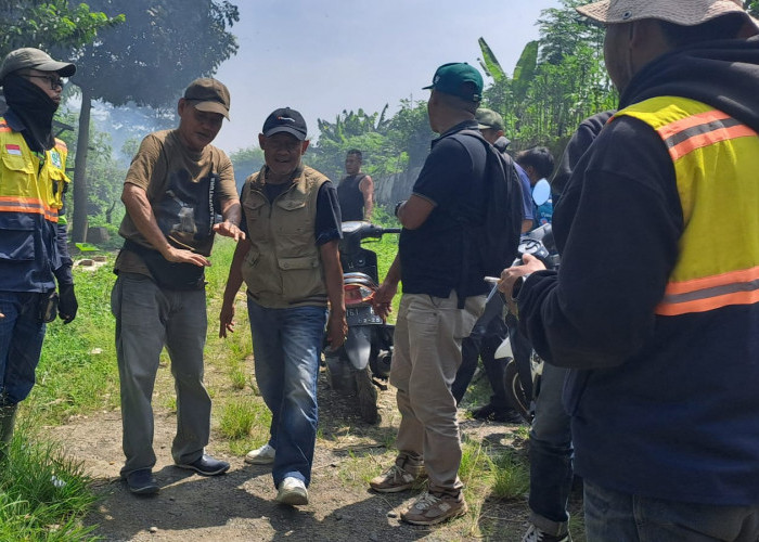 Pentahelix Dayeuhkolot dan BBWS Lakukan Monitoring Bantaran Sungai Citarum