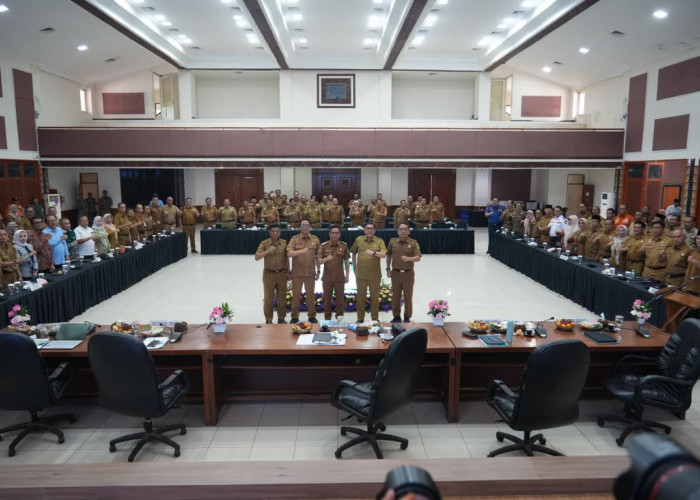 Pimpin Rakor Pemda, KDS Tagih Komitmen Kepala OPD Tingkatkan PAD dan Serapan Anggaran