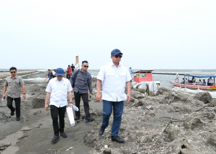 Tinjau Lokasi Terindikasi Manipulasi Data di Kawasan Pagar Laut Bekasi, Menteri Nusron Akan Tindak Tegas