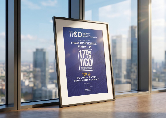 BRI Tembus Top 50 Emiten BigCap IICD 2026, Bukti Tata Kelola Jadi Fondasi Kinerja Solid yang Berkelanjutan