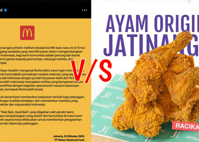 McDonald's Indonesia Bantah Afiliasi dengan Zionis Israel, Netizen Bandingkan dengan Ayam Jatinangor House