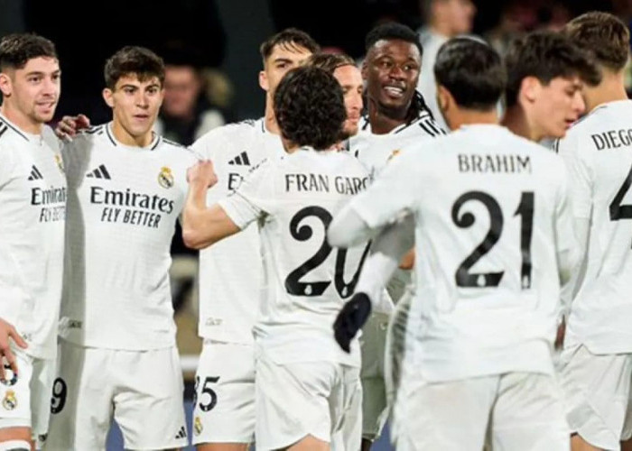 Hasil Piala Raja: Real Madrid Berpesta! Cukur Tim Divisi 4 via skor 5-0