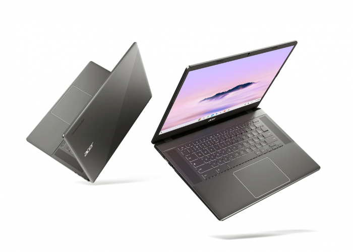 Acer Luncurkan Laptop Chromebook Terbaru, Chromebook Plus Spin 714 dan Chromebook Plus 516 GE yang Didukung AI