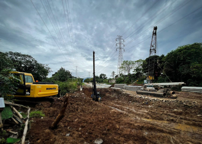 Pengerjaan Proyek Jalan R3 Katulampa Kota Bogor Dikebut