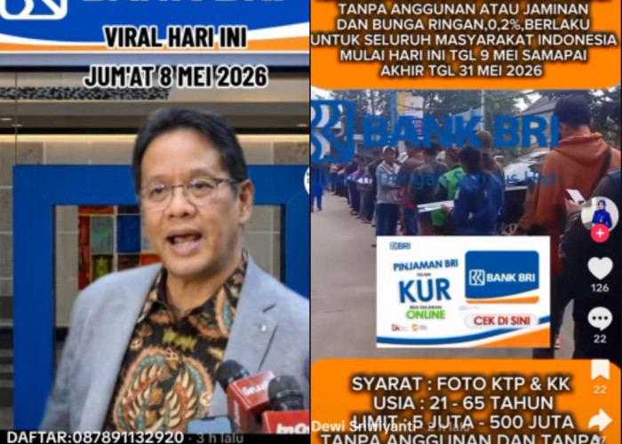 Waspada Penipuan Catut Nama BRI! Modus “Dana Hibah” dan “KUR Online” Dipastikan Hoaks