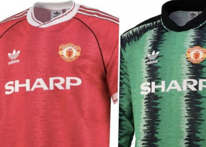 Manchester United X Adidas Rilis Koleksi Retro, Terinspirasi Era 1988-1990!