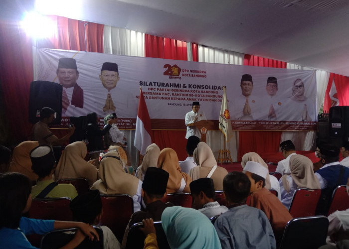 Partai Gerindra Kota Bandung Siap Menangkan Prabowo di Pilpres 2024