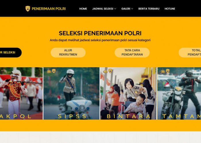 Dibuka Peluang Jadi Polisi, info Lengkap  Pendaftaran Penerimaan Polri 2026, Cek di Sini 