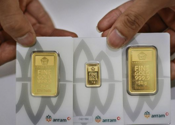 Harga Emas Antam Mulai Naik, Kini Tembus Rp1,543 Juta per Gram