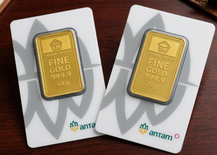 Emas Antam Anjlok Sehari Sebelum Lebaran, Ini Harga Terbarunya 20 Maret 2026