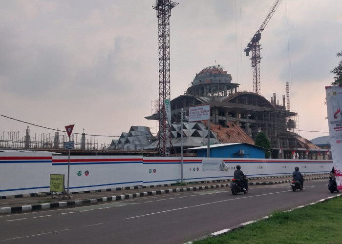 Pembangunan Masjid Raya Kabupaten Bogor Sudah Capai 47,6 persen, Target Selesai Desember 2025